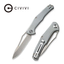 CIVIVI Fracture Slip Joint & Thumb Hole Knife G10 Handle (3.35" 8Cr14MoV Blade) C2009B - CIVIVI