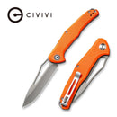 CIVIVI Fracture Slip Joint & Thumb Hole Knife G10 Handle (3.35" 8Cr14MoV Blade) C2009C - CIVIVI