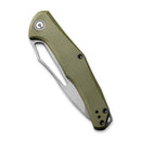 CIVIVI Fracture Slip Joint & Thumb Hole Knife G10 Handle (3.35" 8Cr14MoV Tanto Blade) C2008A - CIVIVI
