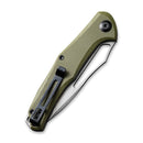 CIVIVI Fracture Slip Joint & Thumb Hole Knife G10 Handle (3.35" 8Cr14MoV Tanto Blade) C2008A - CIVIVI