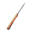 CIVIVI Fracture Slip Joint & Thumb Hole Knife G10 Handle (3.35" 8Cr14MoV Blade) C2008C - CIVIVI