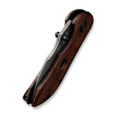 CIVIVI Gordo Flipper & Thumb Stud Knife Wood Handle (2.51" Damascus Blade) C22018C - DS1 - CIVIVI