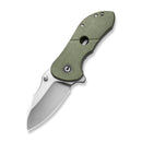 CIVIVI Gordo Flipper & Thumb Stud Knife Micarta Handle (2.51" D2 Blade) C22018C - 2 - CIVIVI