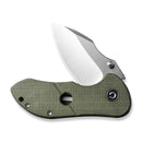 CIVIVI Gordo Flipper & Thumb Stud Knife Micarta Handle (2.51" D2 Blade) C22018C - 2 - CIVIVI