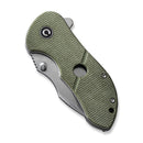 CIVIVI Gordo Flipper & Thumb Stud Knife Micarta Handle (2.51" D2 Blade) C22018C - 2 - CIVIVI