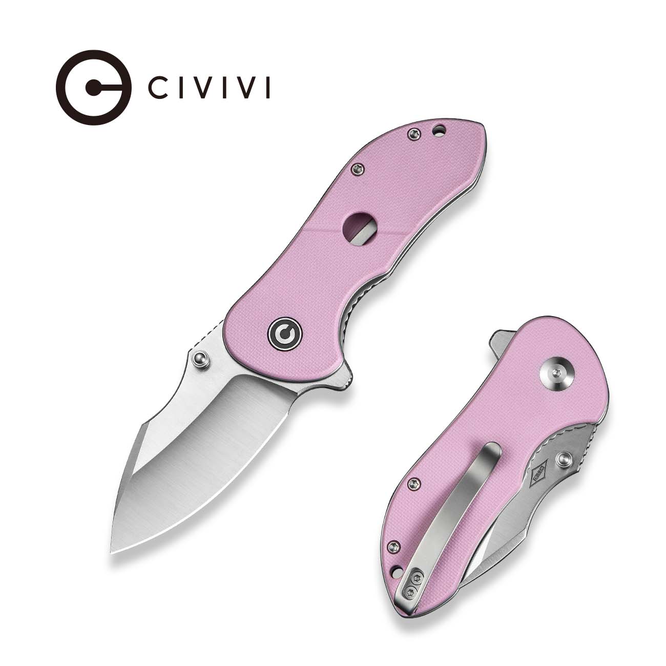 CIVIVI Gordo Flipper & Thumb Stud Knife G10 Handle (2.51