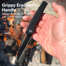 CIVIVI Guile Front Flipper & Thumb Hole Knife G10 Handle (3.25" 14C28N Blade) C24062B - 1