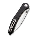 CIVIVI Hadros Thumb Stud Knife Micarta Handle (3.35" 10Cr15CoMoV Blade) C20004 - 1 - CIVIVI