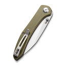 CIVIVI Hadros Thumb Stud Knife Micarta Handle (3.35" 10Cr15CoMoV Blade) C20004 - 3 - CIVIVI