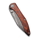 CIVIVI Hadros Thumb Stud Knife Wood Handle (3.35" Damascus Blade) C20004 - DS1 - CIVIVI