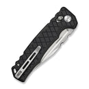 CIVIVI Hammerfist Crossbar Lock Knife Black G10 Handle (3.98" Satin Finished 14C28N Blade) C25033A Sample1 - CIVIVI