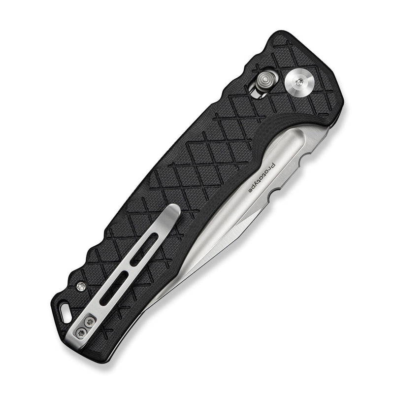 CIVIVI Hammerfist Crossbar Lock Knife Black G10 Handle (3.98