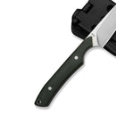CIVIVI High Grass Field Knife Hunting Fixed Blade Knife Green Canvas Micarta Handle (2.93" Satin Finished 14C28N Blade) C25084-2, With 1PC Black Lanyard, Black Kydex Sheath & T-Clip - CIVIVI