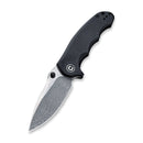 CIVIVI Hooligan Thumb Stud Knife G10 Handle (2.98'' Damascus Blade) C913DS - 1 - CIVIVI