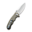 CIVIVI Hooligan Thumb Stud Knife Micarta Handle (2.98'' D2 Blade) C913A - CIVIVI