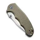 CIVIVI Hooligan Thumb Stud Knife Micarta Handle (2.98'' D2 Blade) C913A - CIVIVI