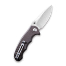 CIVIVI Hooligan Thumb Stud Knife Micarta Handle (2.98'' D2 Blade) C913B - CIVIVI
