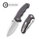 CIVIVI Hooligan Thumb Stud Knife Micarta Handle (2.98'' D2 Blade) C913B - CIVIVI