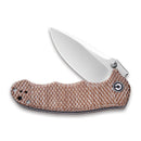 CIVIVI Hooligan Thumb Stud Knife Micarta Handle (2.98'' D2 Blade) C913C - CIVIVI