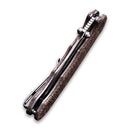 CIVIVI Hooligan Thumb Stud Knife Micarta Handle (2.98'' D2 Blade) C913C - CIVIVI