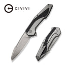 CIVIVI Hypersonic Flipper Knife Steel & G10 Handle (3.7" 14C28N Blade) C22011 - 2 - CIVIVI