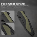 CIVIVI Hypersonic Flipper Knife Steel & G10 Handle (3.7" 14C28N Blade) C22011 - 1 - CIVIVI