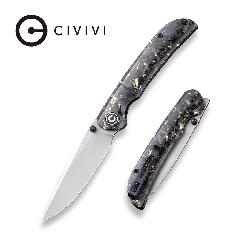 CIVIVI Imperium Front Flipper & Thumb Stud Knife Carbon Fiber