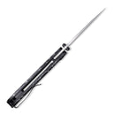 CIVIVI Imperium Front Flipper & Thumb Stud Knife Carbon Fiber & Resin Handle (3.47" Nitro - V Blade) C2106B - CIVIVI