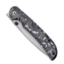 CIVIVI Imperium Front Flipper & Thumb Stud Knife Carbon Fiber & Resin Handle (3.47" Nitro - V Blade) C2106B - CIVIVI