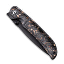 CIVIVI Imperium Front Flipper & Thumb Stud Knife Carbon Fiber & Resin Handle (3.47" Nitro - V Blade) C2106C - CIVIVI