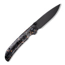 CIVIVI Imperium Front Flipper & Thumb Stud Knife Carbon Fiber & Resin Handle (3.47" Nitro - V Blade) C2106C - CIVIVI