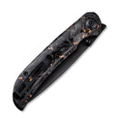 CIVIVI Imperium Front Flipper & Thumb Stud Knife Carbon Fiber & Resin Handle (3.47" Nitro - V Blade) C2106C - CIVIVI