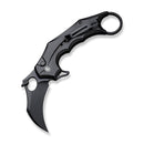 CIVIVI Incisor II Flipper & Thumb Hole & Button Lock Knife Aluminum Handle (2.02" Nitro - V Blade) C16016B - 1 - CIVIVI