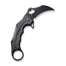 CIVIVI Incisor II Flipper & Thumb Hole & Button Lock Knife Aluminum Handle (2.02" Nitro - V Blade) C16016B - 1 - CIVIVI