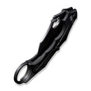 CIVIVI Incisor II Flipper & Thumb Hole & Button Lock Knife Aluminum Handle (2.02" Nitro - V Blade) C16016B - 1 - CIVIVI