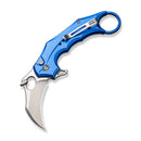 CIVIVI Incisor II Flipper & Thumb Hole & Button Lock Knife Aluminum Handle (2.02" Nitro - V Blade) C16016B - 2 - CIVIVI