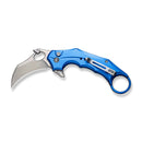 CIVIVI Incisor II Flipper & Thumb Hole & Button Lock Knife Aluminum Handle (2.02" Nitro - V Blade) C16016B - 2 - CIVIVI