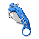 CIVIVI Incisor II Flipper & Thumb Hole & Button Lock Knife Aluminum Handle (2.02" Nitro - V Blade) C16016B - 2 - CIVIVI