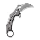 CIVIVI Incisor II Flipper & Thumb Hole & Button Lock Knife Aluminum Handle (2.02" Nitro - V Blade) C16016B - 3 - CIVIVI