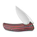 CIVIVI Incite Flipper Knife G10 And Carbon Fiber Handle (3.7'' D2 Blade) C908C - CIVIVI