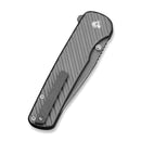 CIVIVI Iron Tide Flipper & Thumb Stud & Button Lock Knife Gray Aluminum Handle (3.24" Gray Stonewashed 14C28N Blade) C25011 - 3 - CIVIVI