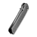 CIVIVI Iron Tide Flipper & Thumb Stud & Button Lock Knife Gray Aluminum Handle (3.24" Gray Stonewashed 14C28N Blade) C25011 - 3 - CIVIVI