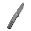 CIVIVI Iron Tide Flipper & Thumb Stud & Button Lock Knife Gray Aluminum Handle (3.24" Gray Stonewashed 14C28N Blade) C25011 - 3 - CIVIVI