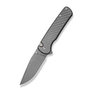 CIVIVI Iron Tide Flipper & Thumb Stud & Button Lock Knife Gray Aluminum Handle (3.24" Gray Stonewashed 14C28N Blade) C25011 - 3 - CIVIVI