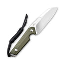 CIVIVI Kepler Fixed Blade Knife G10 Handle (4.48" 9Cr18MoV Blade) C2109A - CIVIVI