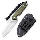 CIVIVI Kepler Fixed Blade Knife G10 Handle (4.48" 9Cr18MoV Blade) C2109A - CIVIVI