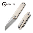 CIVIVI Ki - V Plus Front Flipper Knife G10 Handle (2.52" Nitro - V Blade) C20005B - 2 - CIVIVI