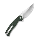 CIVIVI Kilovolt Green Canvas Micarta Handle (3.49" Satin Finished 14C28N Blade) C24080 Sample2 - CIVIVI