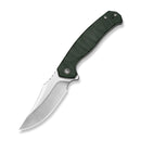 CIVIVI Kilovolt Green Canvas Micarta Handle (3.49" Satin Finished 14C28N Blade) C24080 Sample2 - CIVIVI