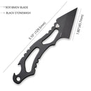 CIVIVI Kiri - EDC Fixed Blade Neck Knife (1.80" 9Cr18MoV Blade) C2001B, With Kydex Sheath - CIVIVI